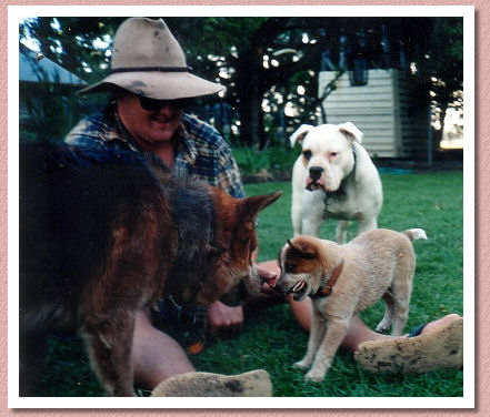 Ross, Bud, Peg and Sal